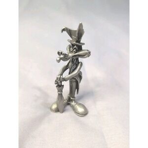 Vintage Warner Bros Pewter Wile E. Coyote With Umbrella Looney Tunes